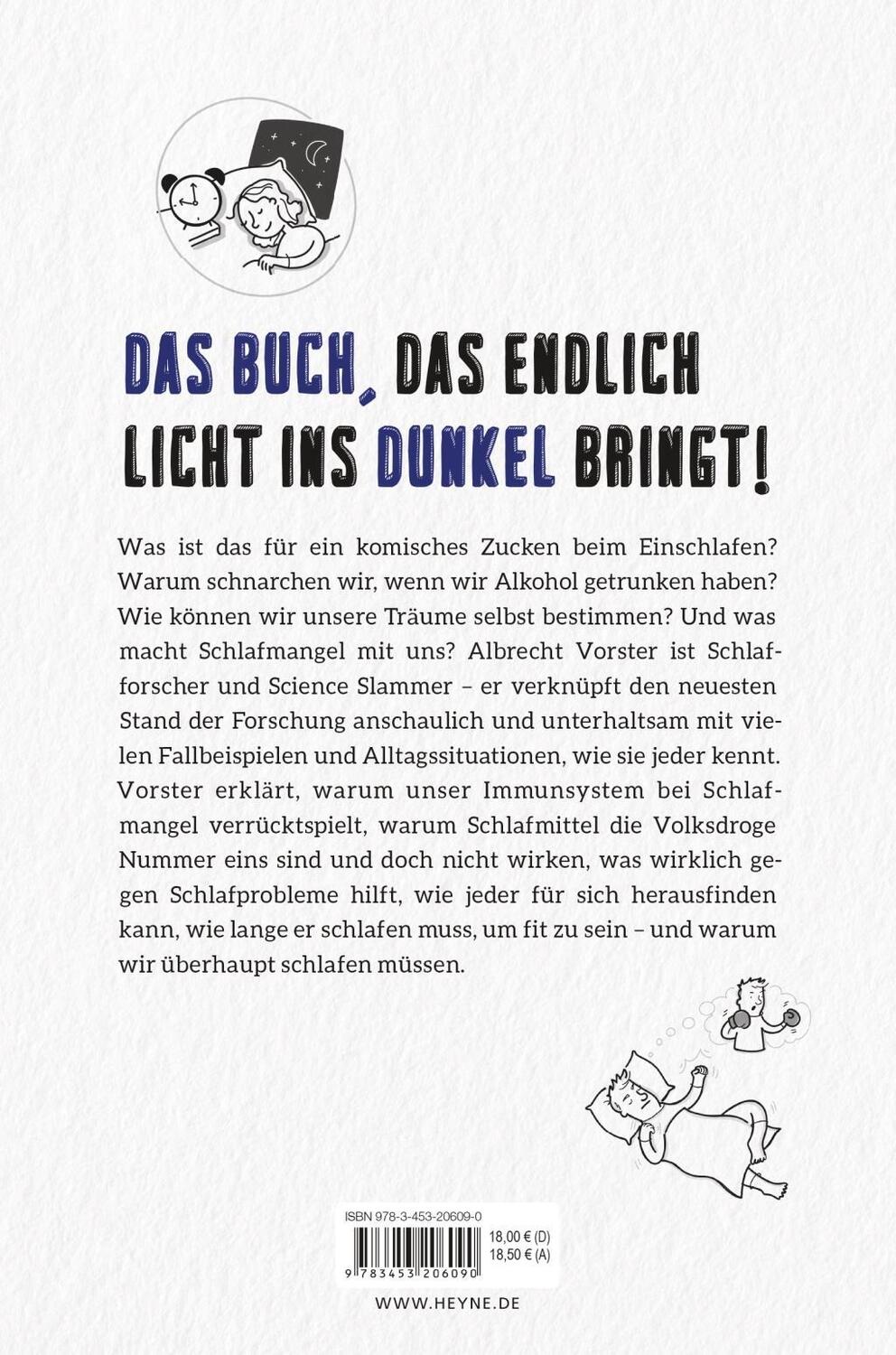 Bild: 9783453206090 | Warum wir schlafen | Albrecht Vorster | Taschenbuch | Deutsch | 2019