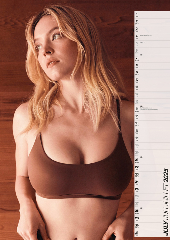 Bild: 9798893611052 | Sydney Sweeney Kalender 2025 | Kalender | 14 S. | Deutsch | 2025