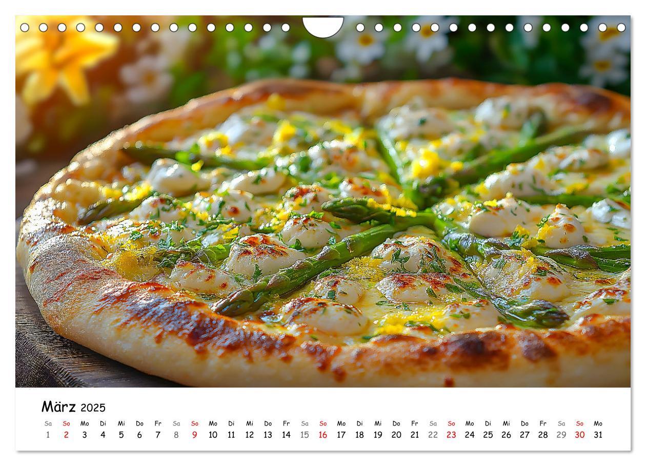 Bild: 9783457215777 | Pizza geht immer - Zu jeder Jahreszeit (Wandkalender 2025 DIN A4...