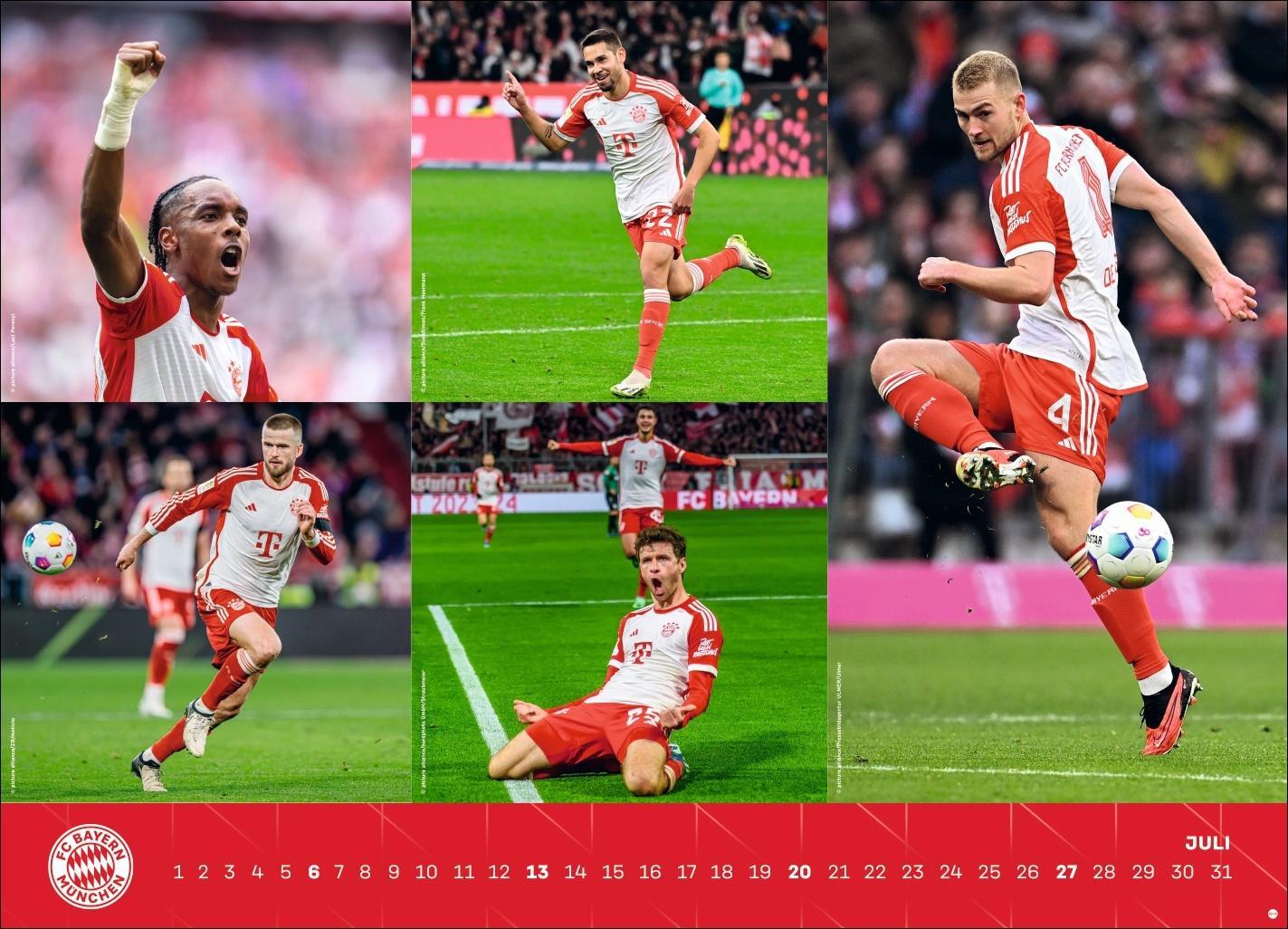 Bild: 9783756404728 | FC Bayern München Edition Kalender 2025 | Heye | Kalender | 14 S.