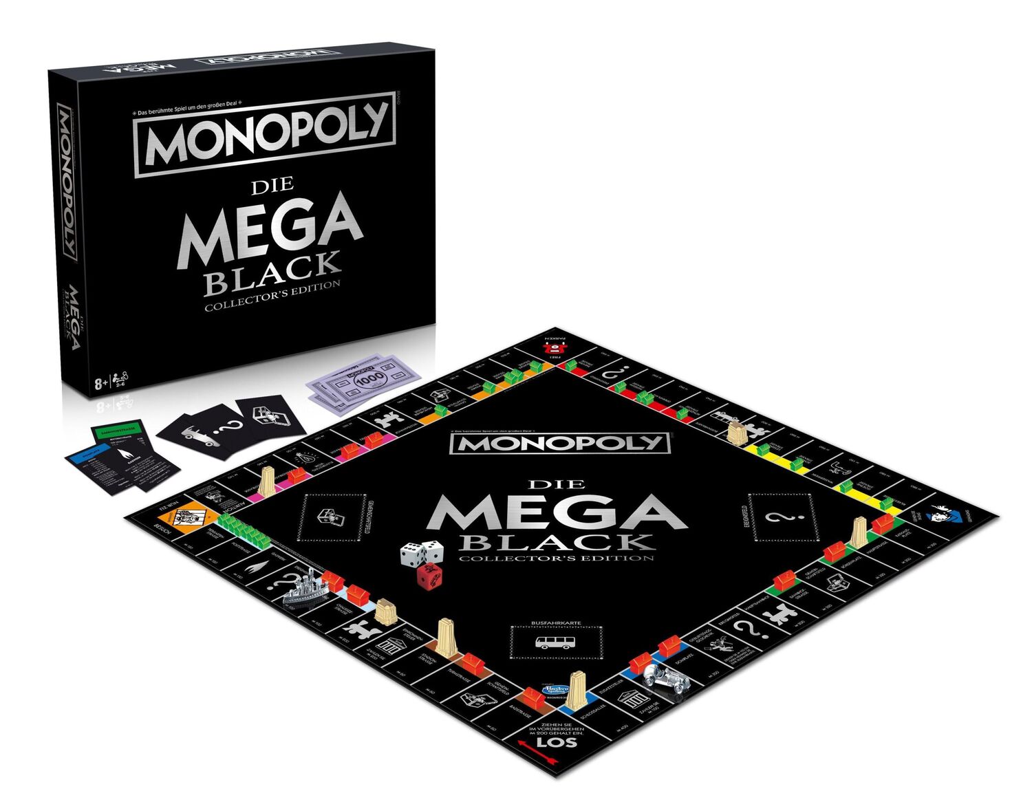 Bild: 4035576046226 | Mega Monopoly Black Edition | Spiel | Deutsch | 2022 | Winning Moves