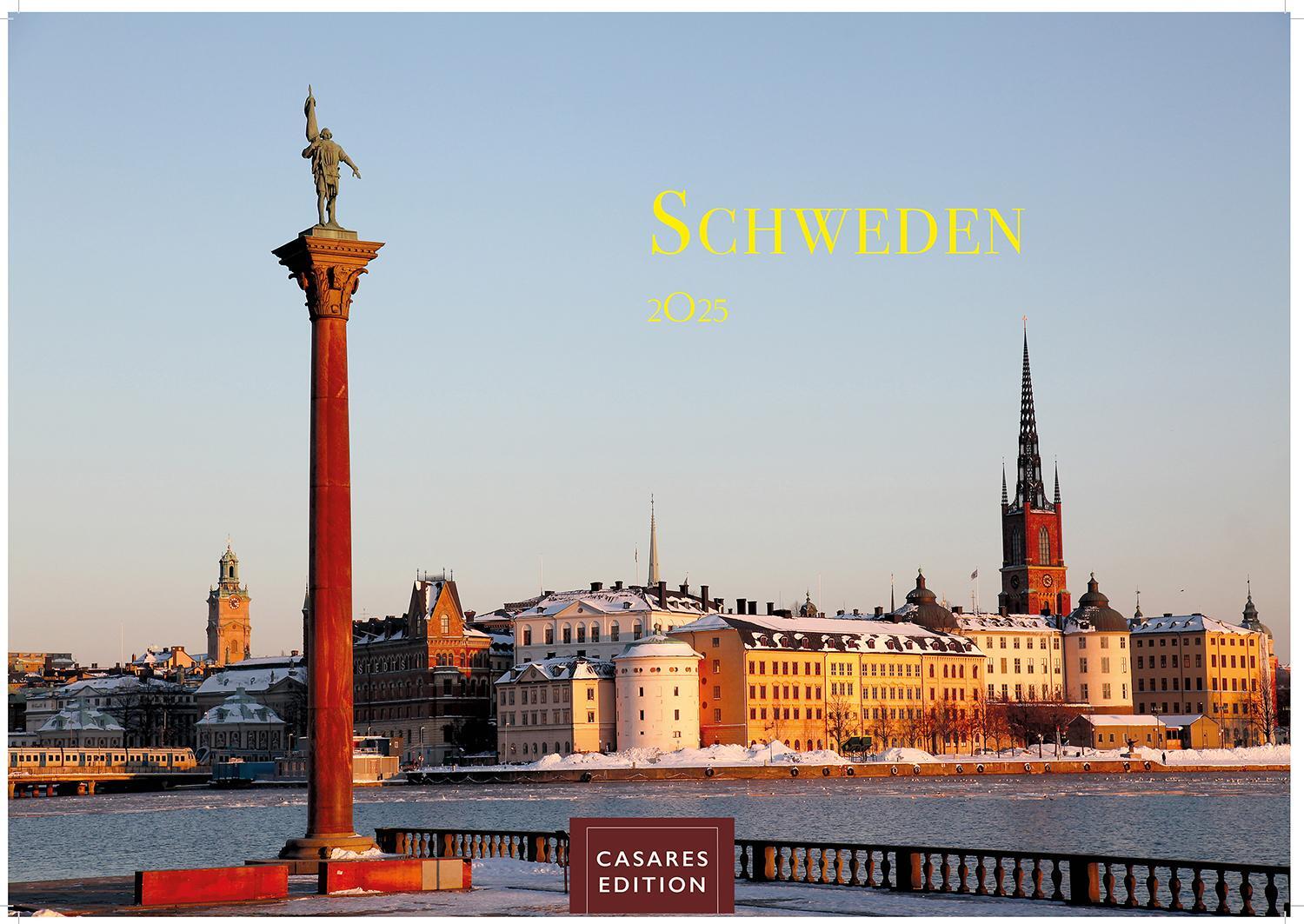 Cover: 9781835241950 | Schweden 2025 S 24x35cm | Kalender | 14 S. | Deutsch | 2025