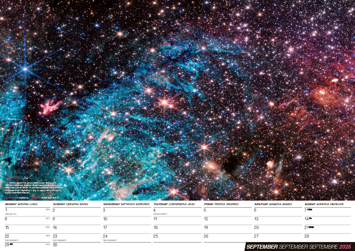 Bild: 9798893610574 | Space 2025: Views from the James Webb Telescope | Kalender | 14 S.