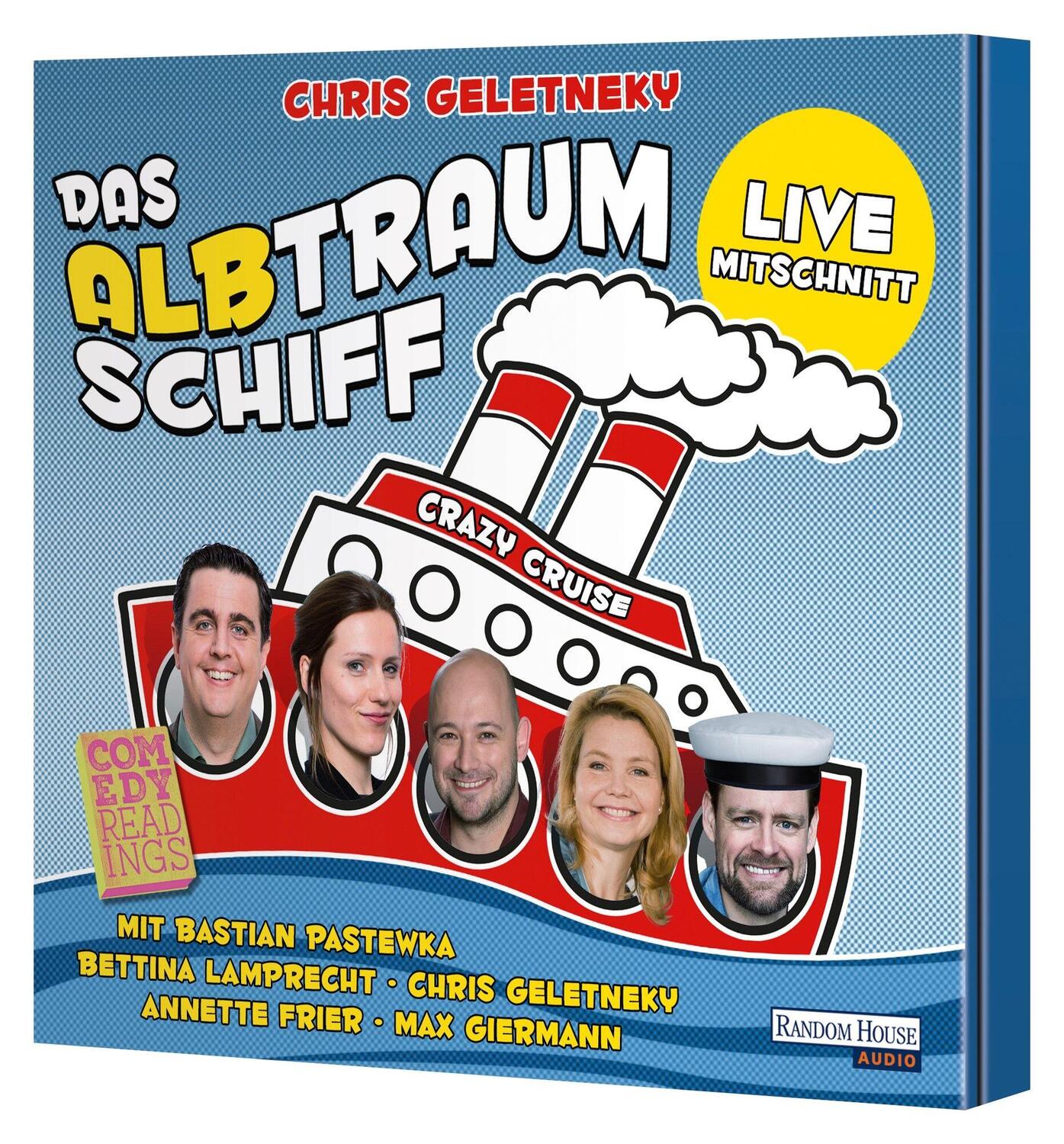 Bild: 9783837167757 | Das Albtraumschiff - Crazy Cruise | Chris Geletneky (u. a.) | Audio-CD