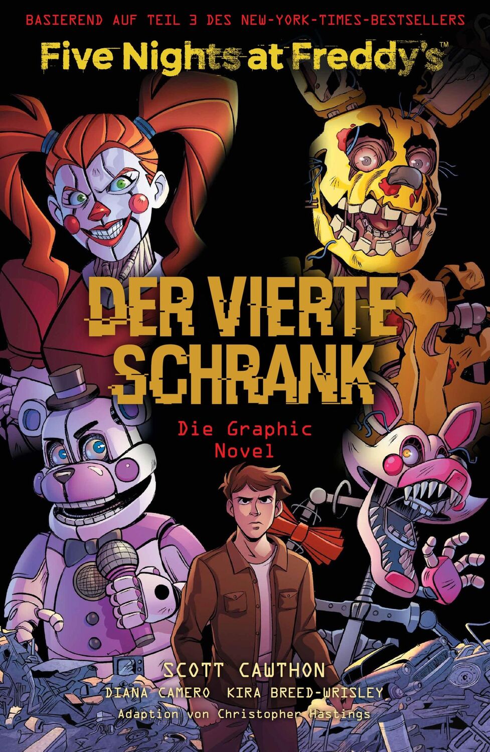 Cover: 9783741638053 | Five Nights at Freddy's: Der vierte Schrank - Die Graphic Novel | Buch