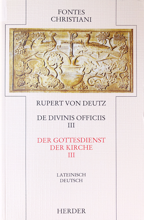 Cover: 9783451236655 | Fontes Christiani 2. Folge. Liber de divinis officiis. Tl.3 | Deutz