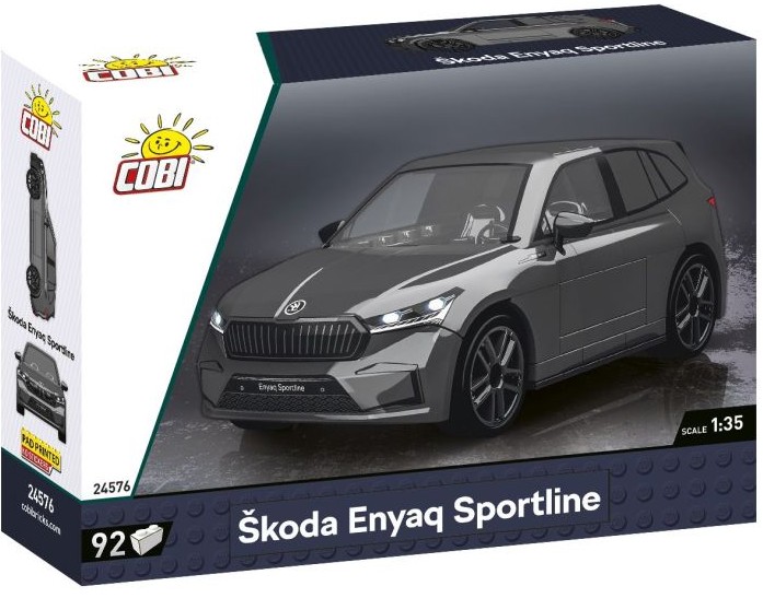 Cover: 5902251245764 | COBI 24576 - Skoda Enyaq Sportline, Maßstab 1:35, Bausatz, 92...