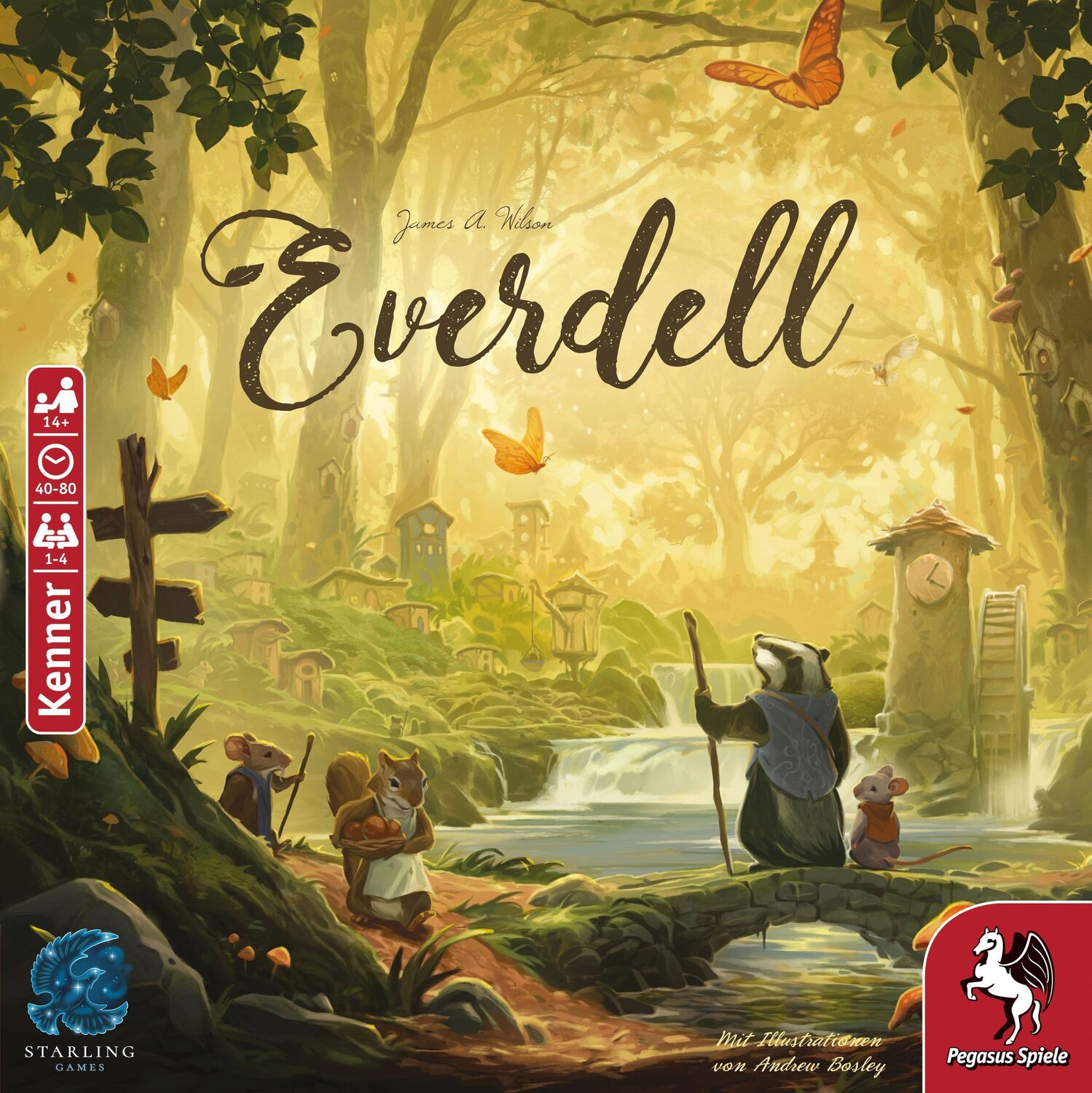 Cover: 4250231727238 | Everdell (deutsche Ausgabe) | James A. Wilson | Spiel | Brettspiel