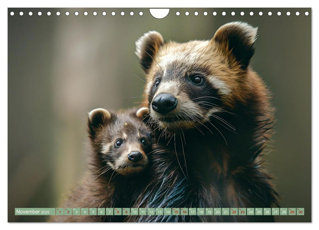 Bild: 9783383789182 | Tierkinder des Nordens (Wandkalender 2025 DIN A4 quer), CALVENDO...