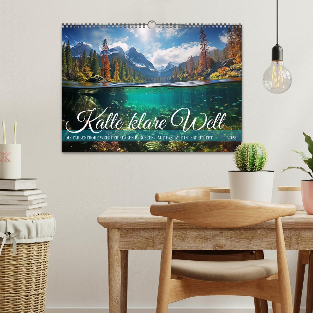 Bild: 9783383876745 | Kalte klare Welt (Wandkalender 2025 DIN A3 quer), CALVENDO...