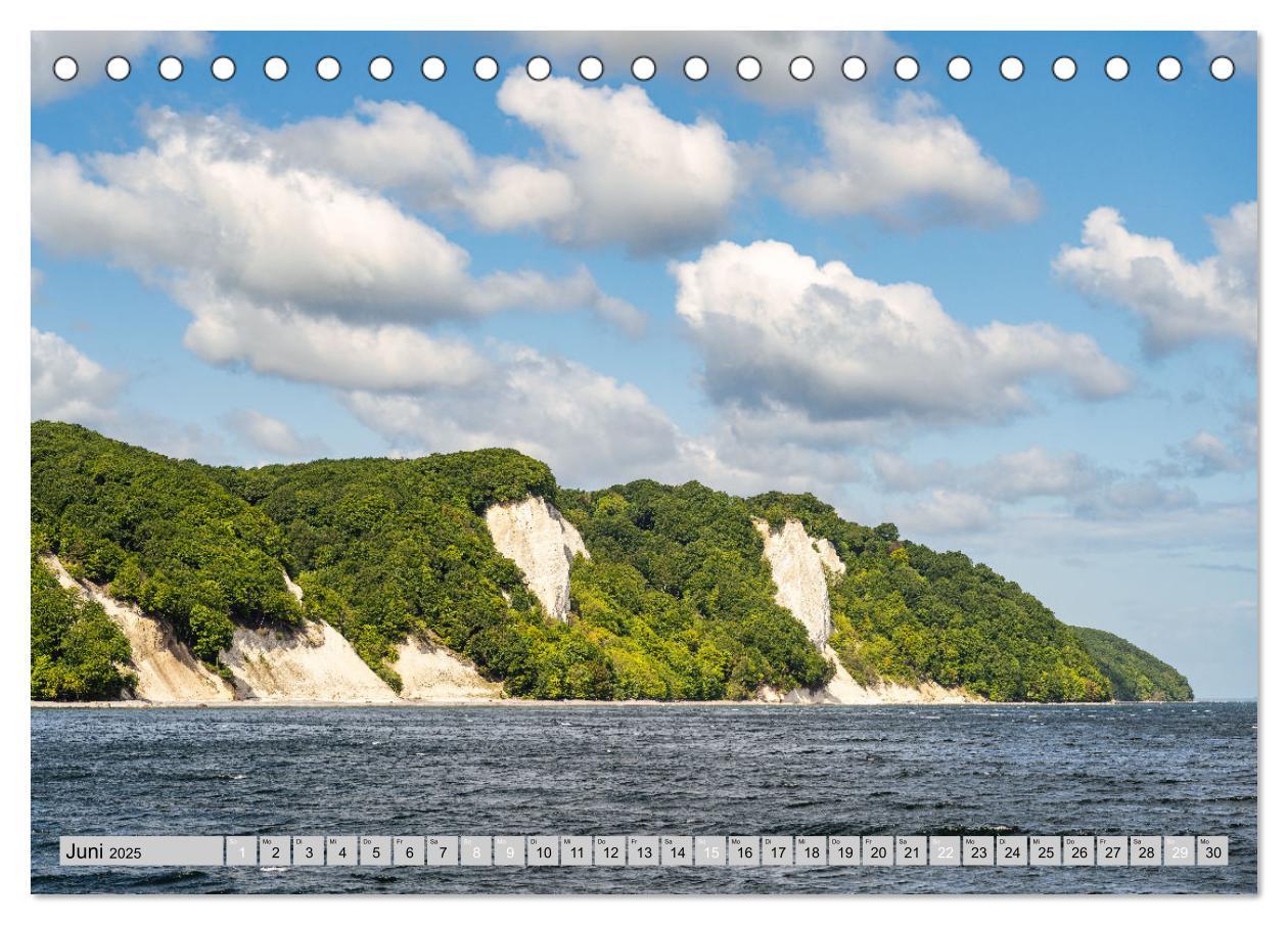 Bild: 9783383953934 | Wunderschöne Ostsee Rügen und Usedom (Tischkalender 2025 DIN A5...