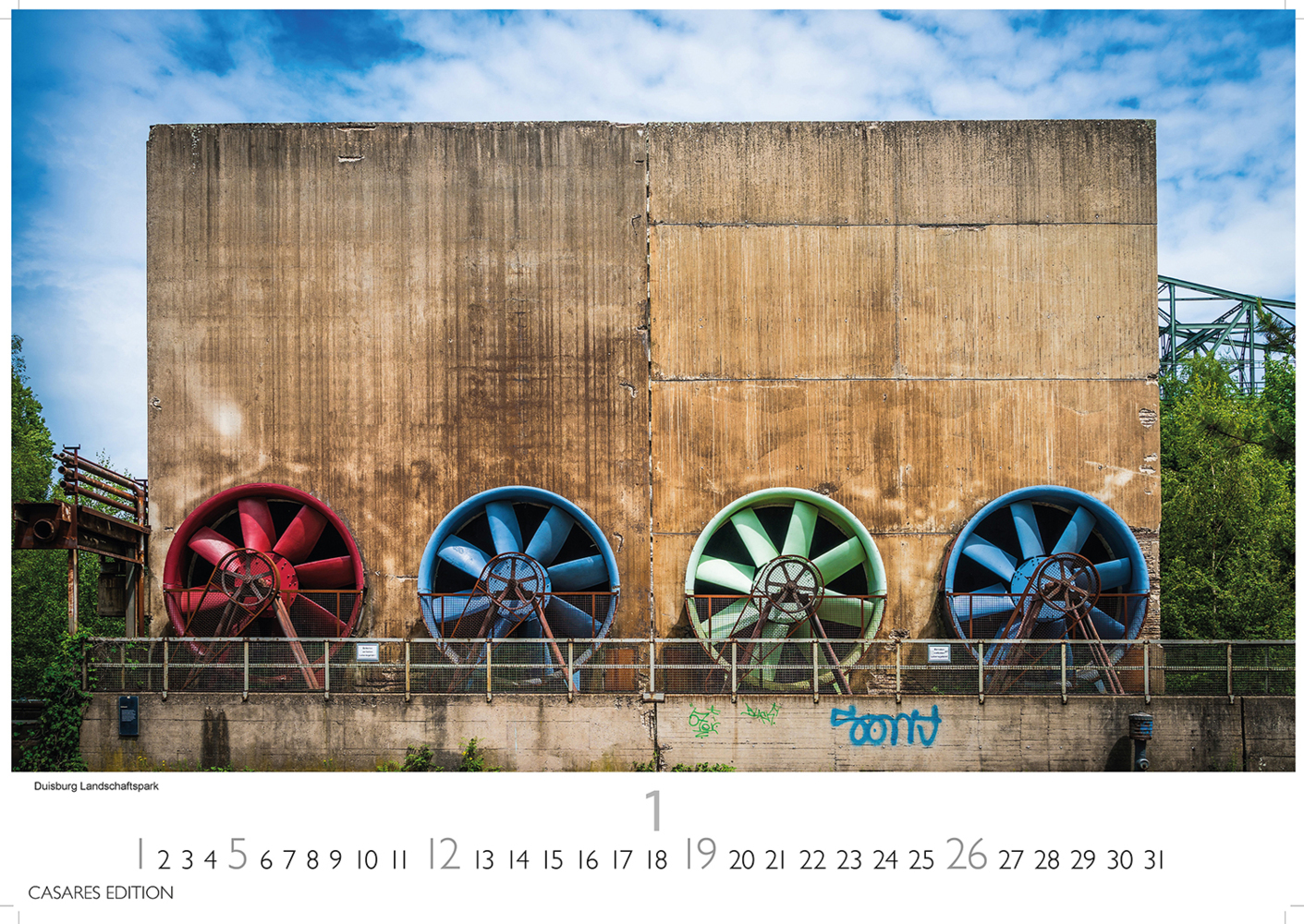 Bild: 9781835243145 | Ruhrgebiet 2025 L 35x50cm | Kalender | 14 S. | Deutsch | 2025