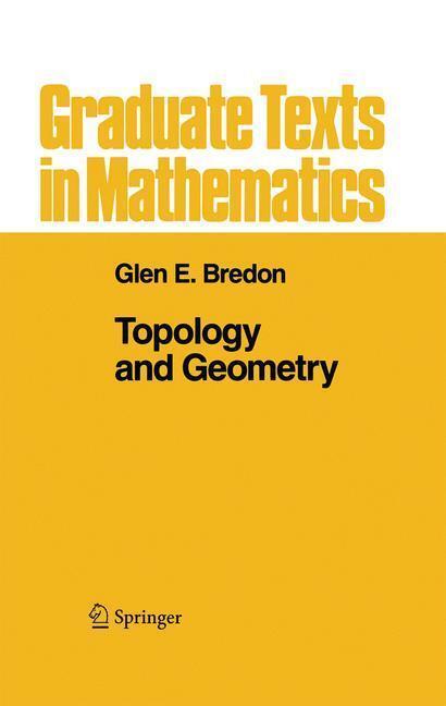 Bild: 9780387979267 | Topology and Geometry | Glen E. Bredon | Buch | xiv | Englisch | 1993