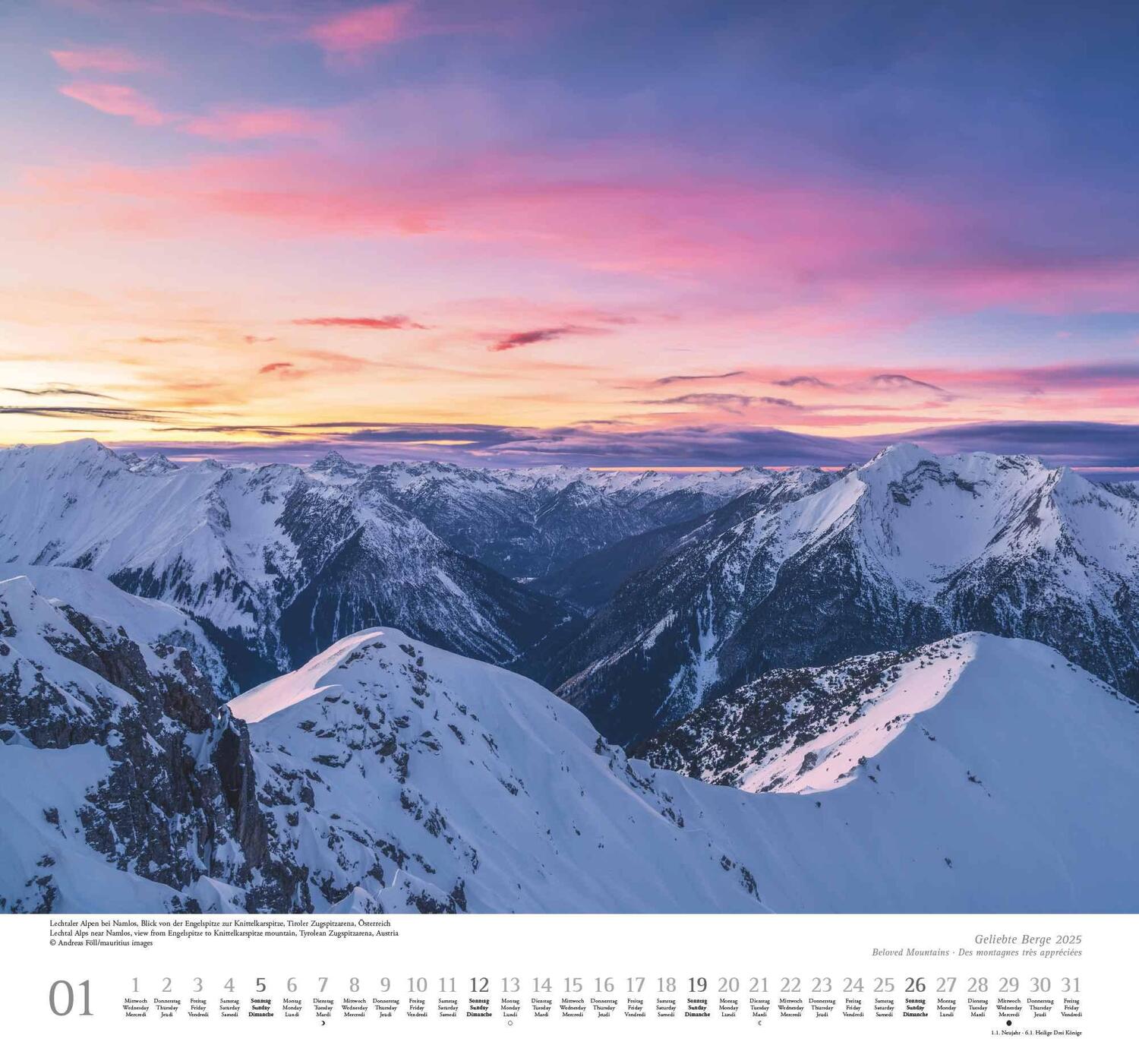 Bild: 4250809652689 | Geliebte Berge 2025 - DUMONT Wandkalender - mit den wichtigsten...