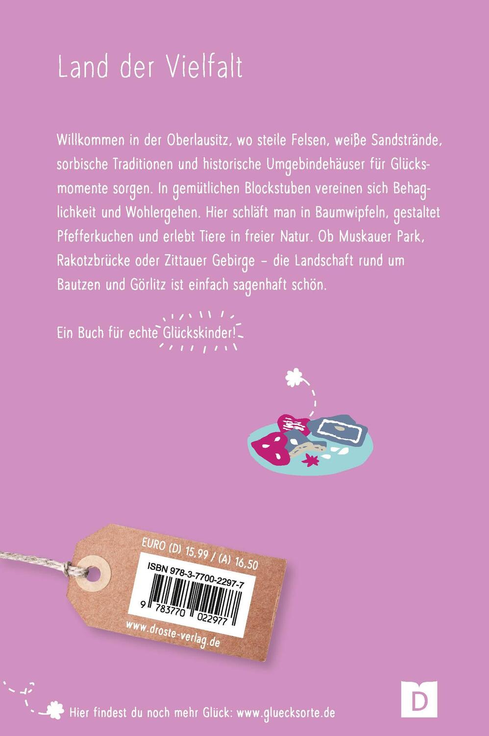 Rückseite: 9783770022977 | Glücksorte in der Oberlausitz | Fahr hin &amp; werd glücklich | Kluth