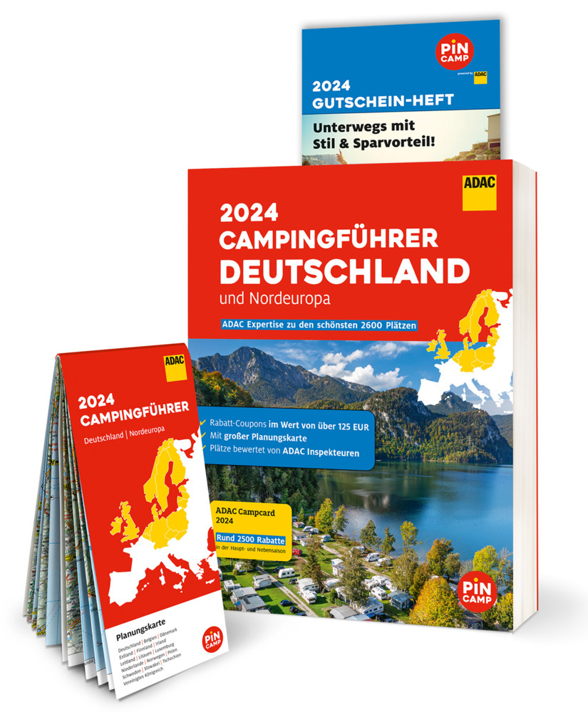 Cover: 9783986450786 | ADAC Campingführer Deutschland/Nordeuropa 2024 | Taschenbuch | Deutsch