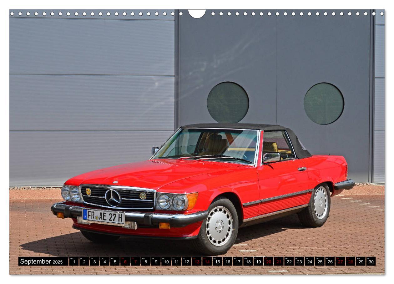 Bild: 9783435208982 | Ein Stern für Amerika - Mercedes Benz 560 SL (Wandkalender 2025 DIN...