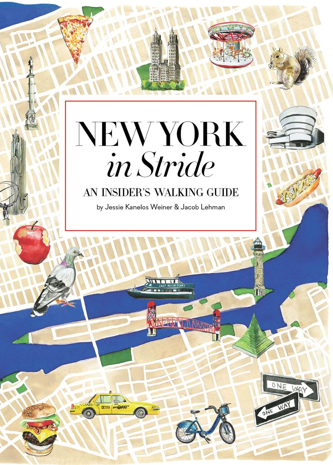 Cover: 9780847866601 | New York in Stride | An Insider's Walking Guide | Weiner (u. a.)