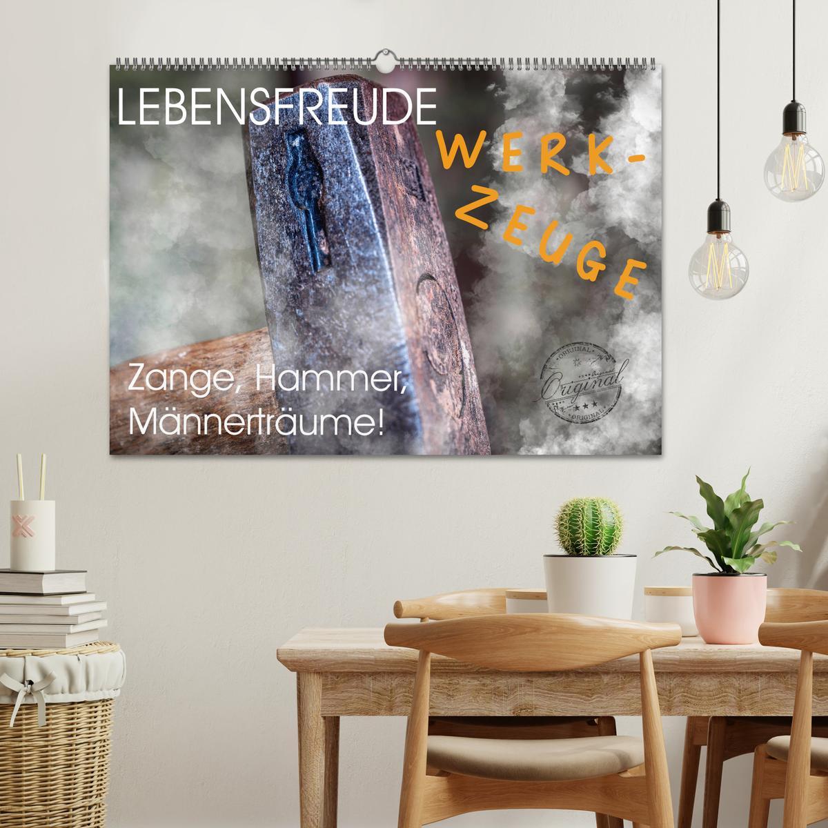 Bild: 9783435207787 | Lebensfreude Werkzeuge (Wandkalender 2025 DIN A2 quer), CALVENDO...