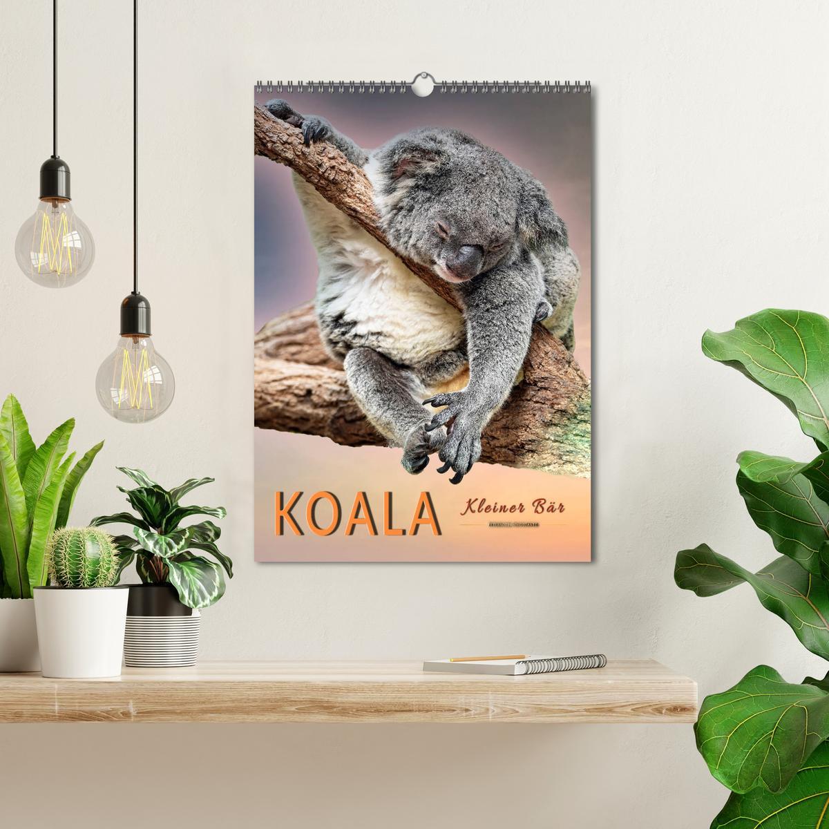 Bild: 9783435950249 | Koala, kleiner Bär (Wandkalender 2025 DIN A3 hoch), CALVENDO...