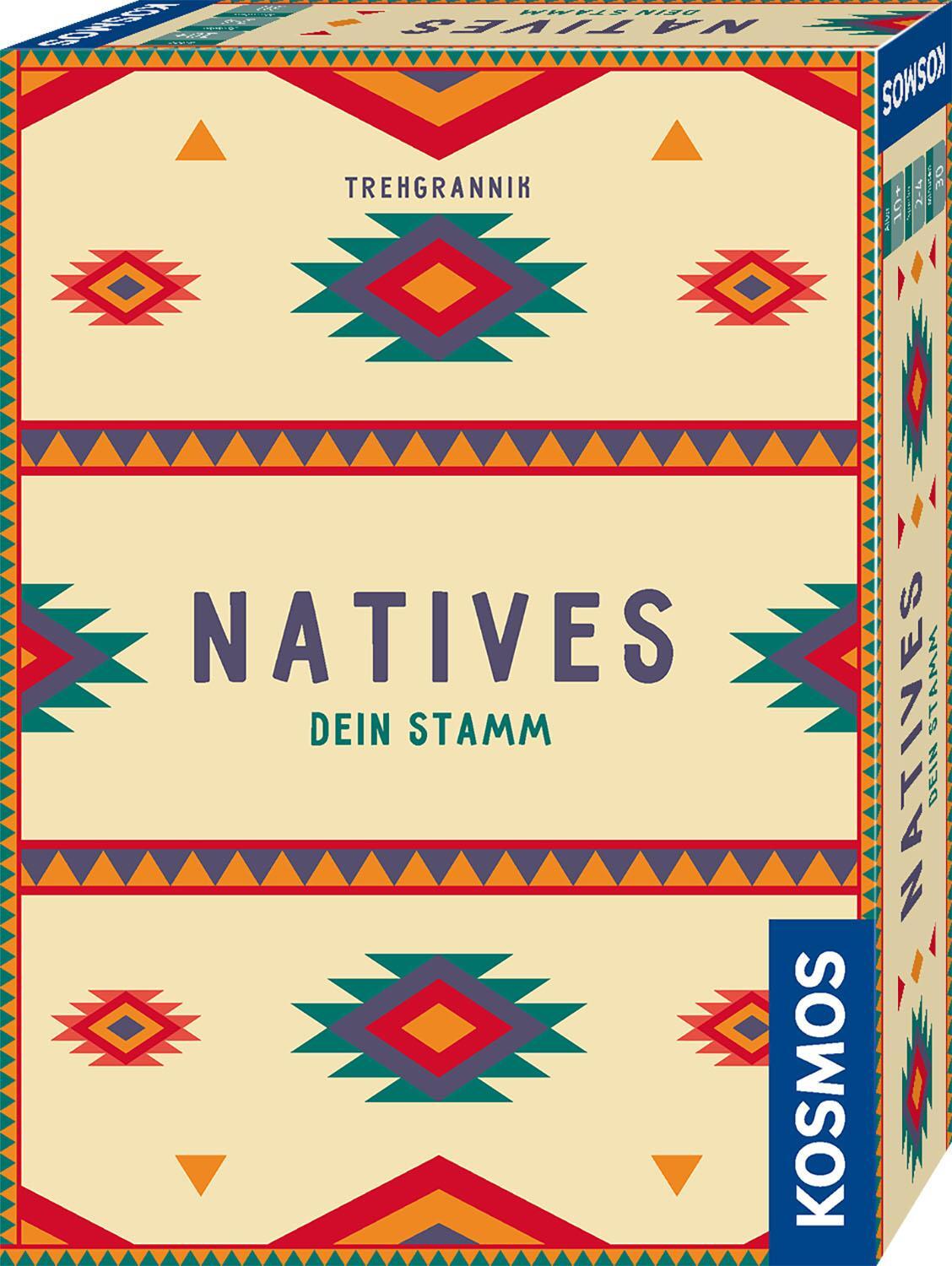 Cover: 4002051695033 | Natives | 2 - 4 Spieler | Spiel | Brettspiel | Deutsch | 2019 | Kosmos