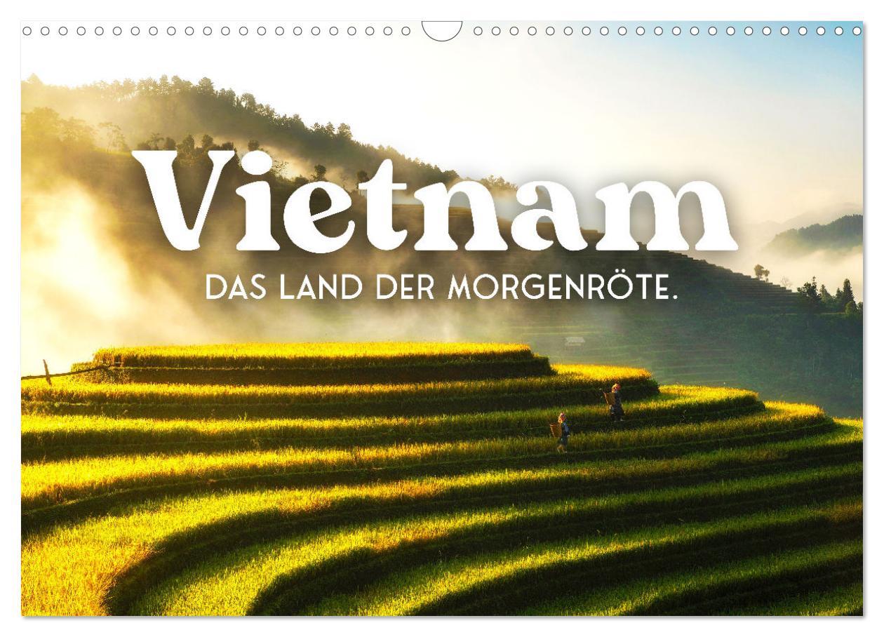 Cover: 9783383937934 | Vietnam - Das Land der Morgenröte. (Wandkalender 2025 DIN A3 quer),...