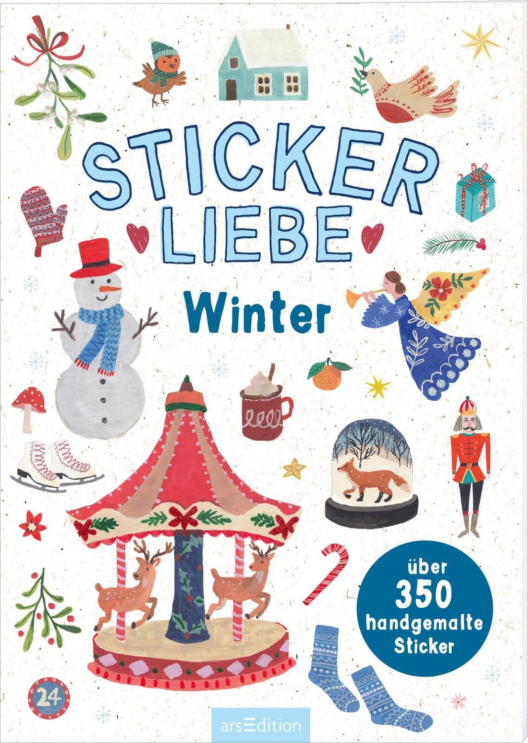 Cover: 4014489133742 | Stickerliebe - Winter | Über 350 handgemalte Sticker | Sofroniou