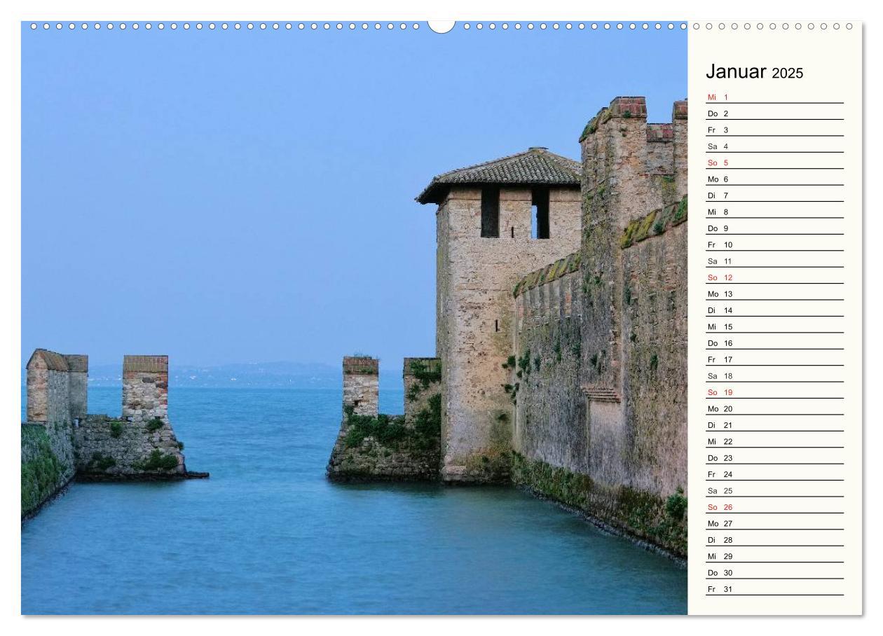 Bild: 9783435530458 | Gardasee (Wandkalender 2025 DIN A2 quer), CALVENDO Monatskalender