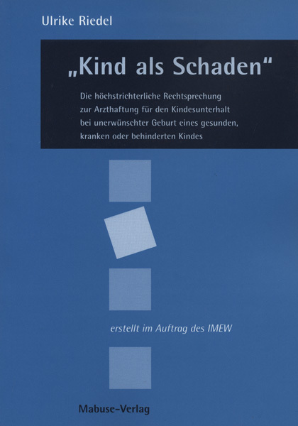 Cover: 9783935964135 | 'Kind als Schaden' | Ulrike Riedel | Taschenbuch | 159 S. | Deutsch