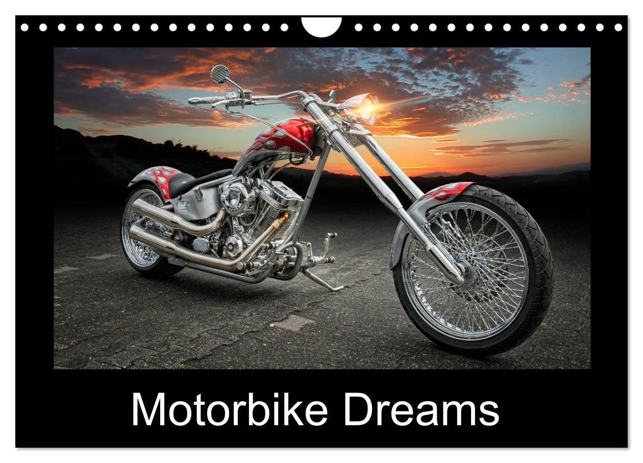 Cover: 9781325961658 | Motorbike Dreams (Wall Calendar 2025 DIN A4 landscape), CALVENDO 12...