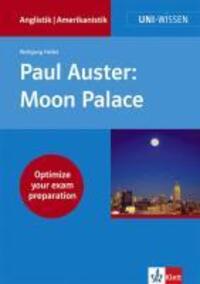 Cover: 9783129395394 | Uni Wissen Paul Auster: Moon Palace | Wolfgang Hallet | Taschenbuch