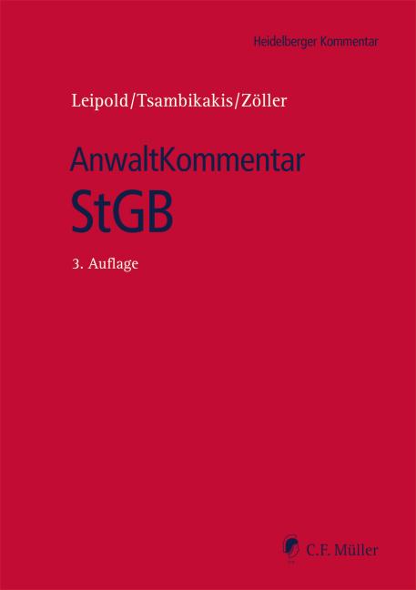 Cover: 9783811406438 | AnwaltKommentar StGB | Martin Asholt (u. a.) | Buch | XXV | Deutsch