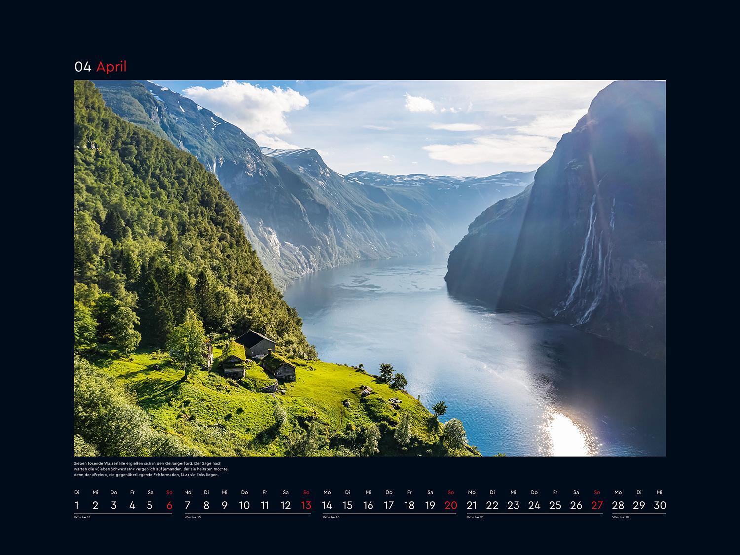 Bild: 9783965913400 | Hurtigruten - KUNTH Wandkalender 2025 | Kalender | 14 S. | Deutsch