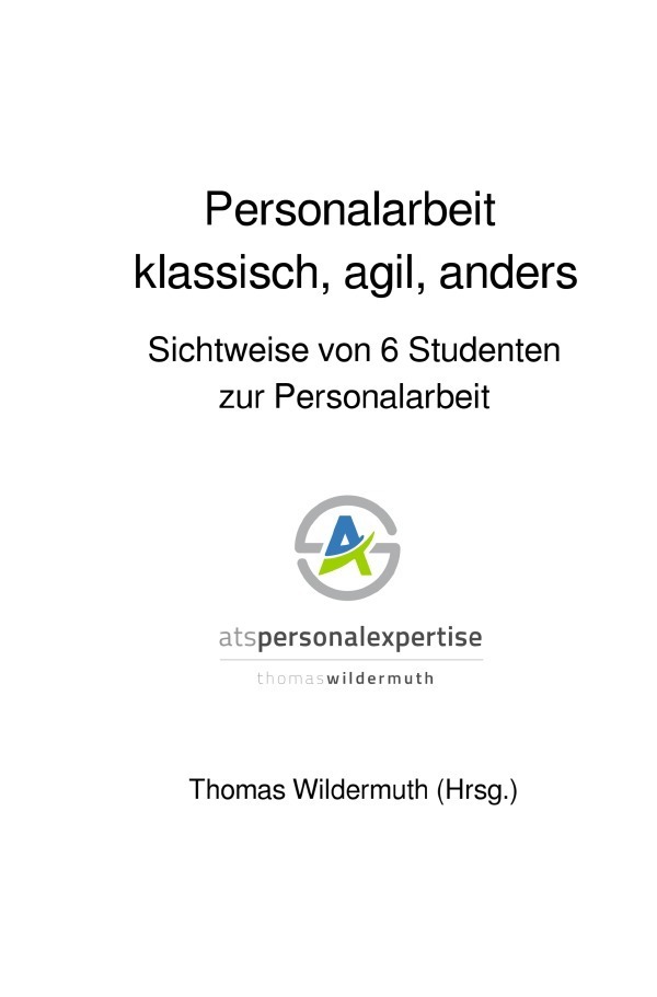 Cover: 9783746750347 | Personalarbeit klassisch, agil, anders | Thomas Wildermuth | Buch