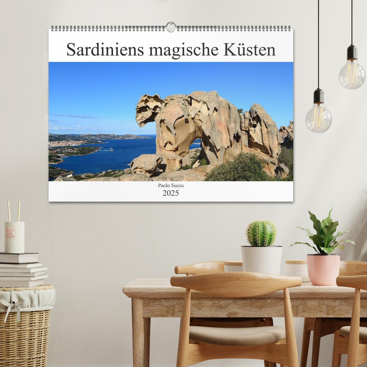 Bild: 9783435560295 | Sardiniens magische Küsten (Wandkalender 2025 DIN A2 quer),...