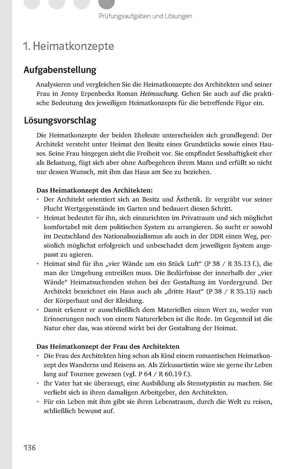 Bild: 9783129231760 | Klett Lektürehilfen Jenny Erpenbeck, Heimsuchung | Taschenbuch | 2024