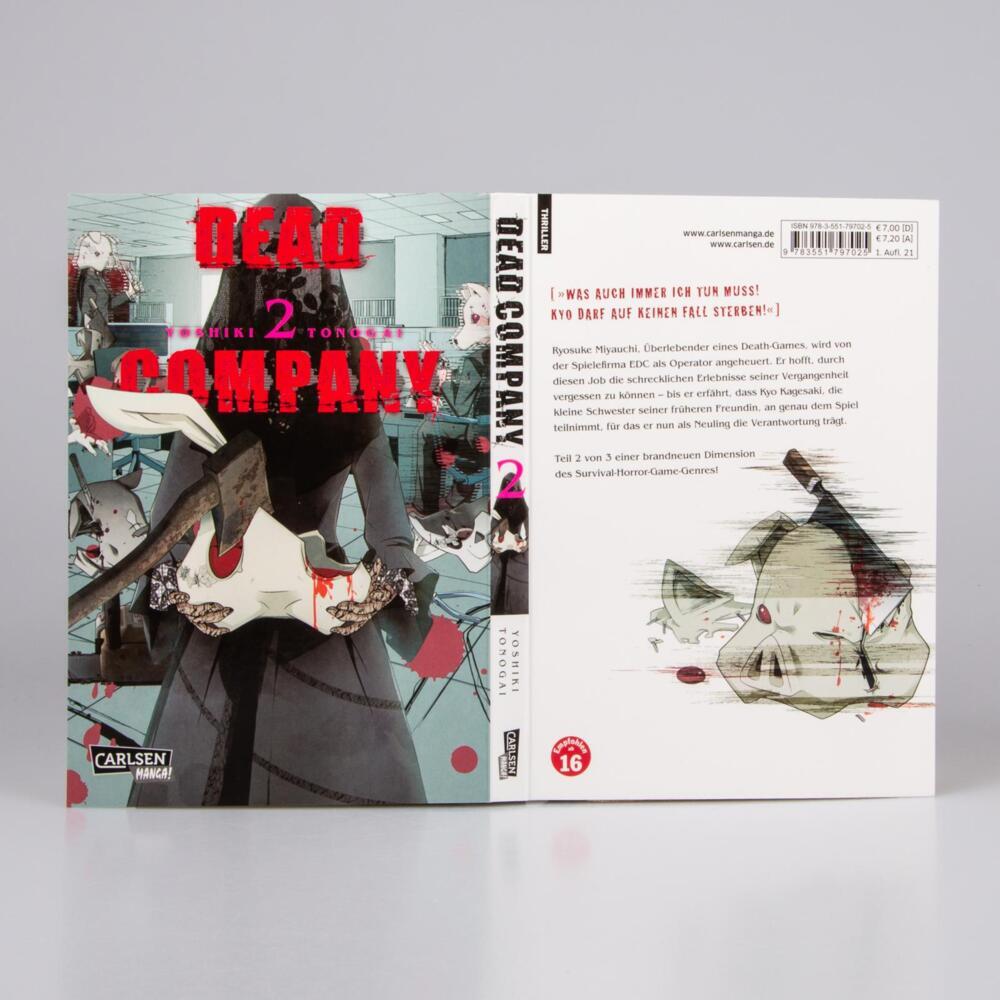 Bild: 9783551797025 | Dead Company. Bd.2 | Yoshiki Tonogai | Taschenbuch | Großtaschenbuch