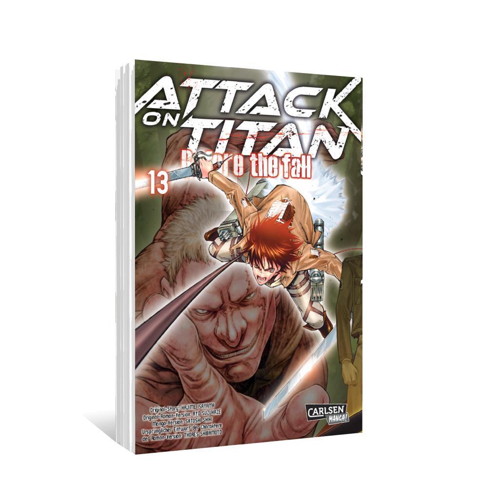 Bild: 9783551746375 | Attack on Titan - Before the Fall 13 | Hajime Isayama (u. a.) | Buch