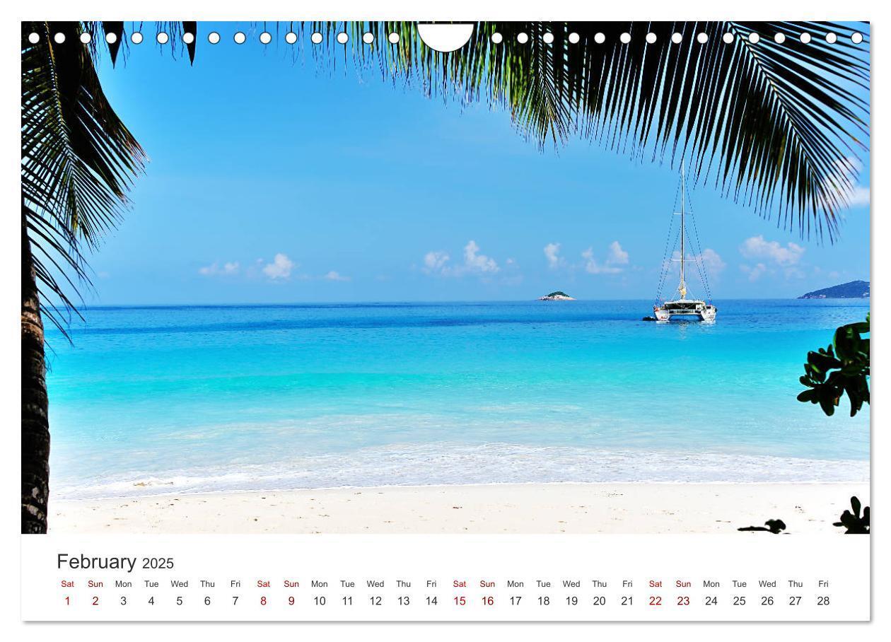 Bild: 9781325949410 | Dreamy Beaches of the Seychelles (Wall Calendar 2025 DIN A4...