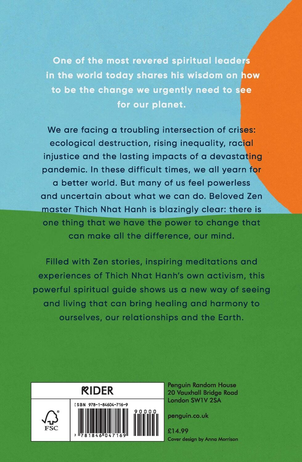 Rückseite: 9781846047169 | Zen and the Art of Saving the Planet | Thich Nhat Hanh | Taschenbuch