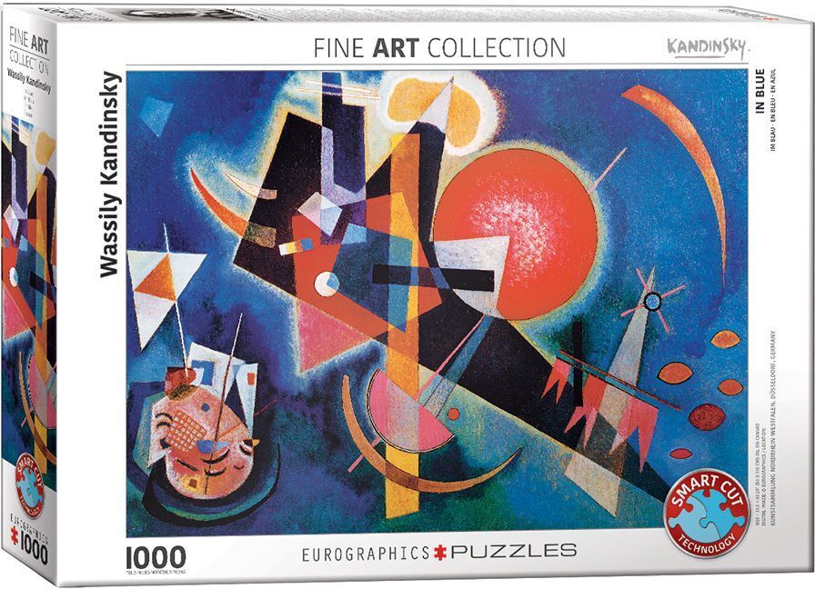 Bild: 628136618977 | In Blue by Wassily Kandinsky (Puzzle) | Spiel | In Spielebox | 2018