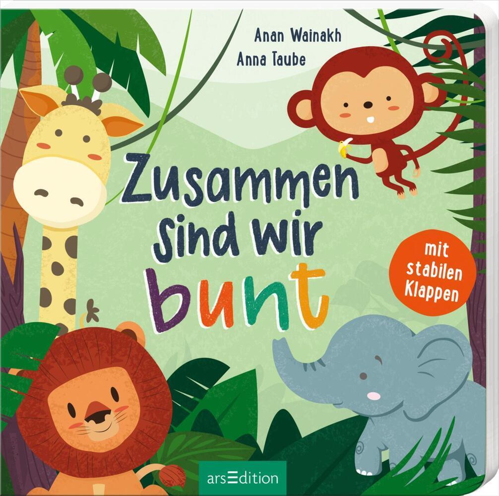 Cover: 9783845848433 | Zusammen sind wir bunt | Mit stabilen Klappen | Anna Taube | Buch