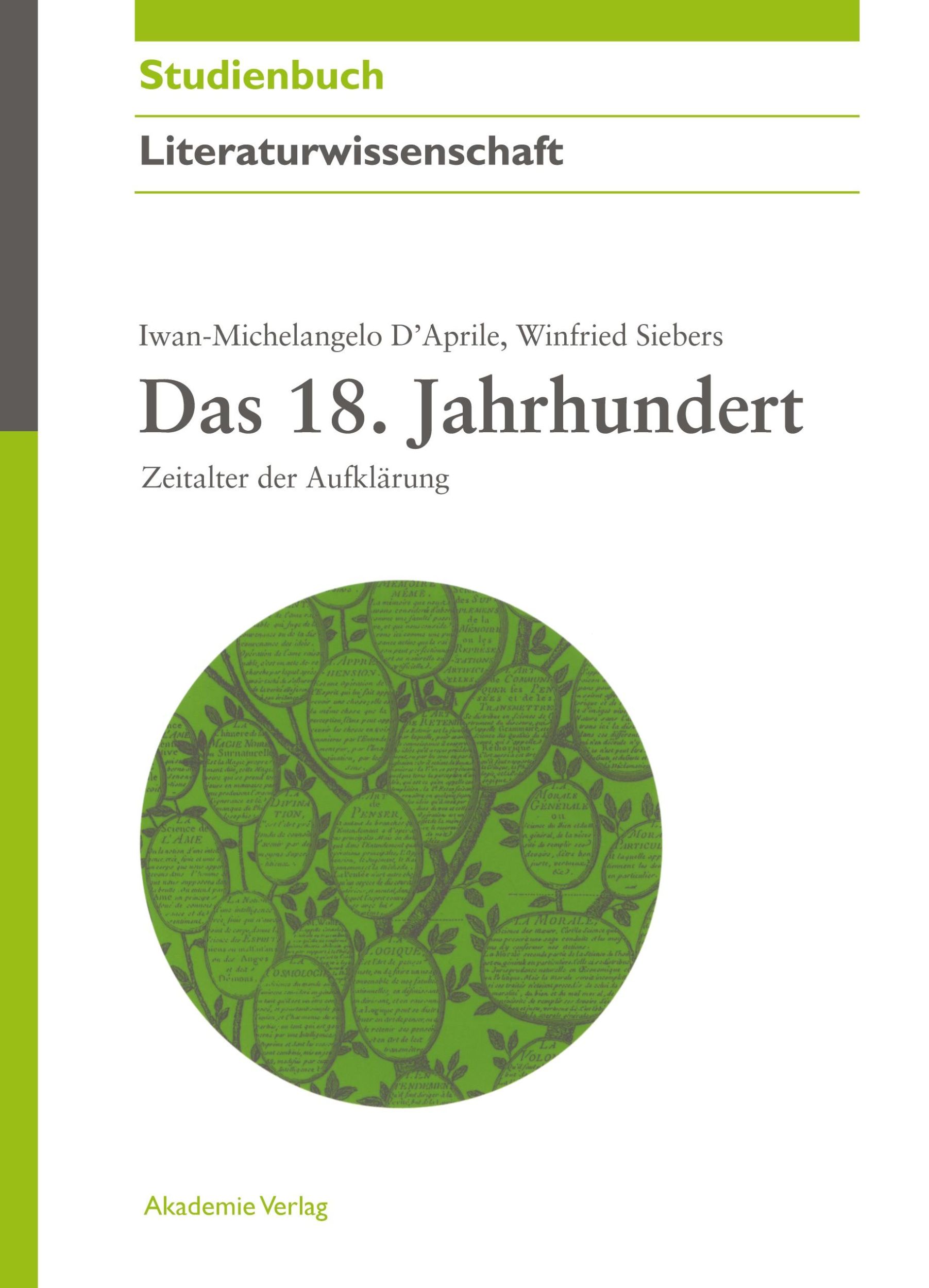 Cover: 9783050043647 | Das 18. Jahrhundert | Zeitalter der Aufklärung | Siebers (u. a.)