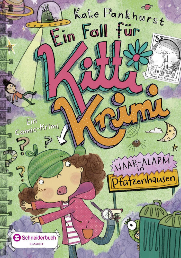 Cover: 9783505134227 | Ein Fall für Kitti Krimi - Haar-Alarm in Pfützenhausen | Pankhurst