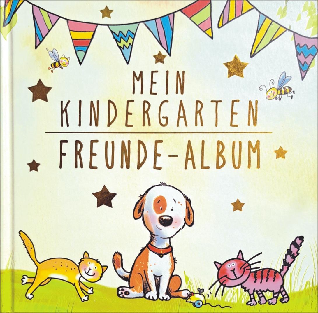 Cover: 9783865591234 | Mein Kindergarten Freunde-Album - Mit Sammelhülle für Extras im...