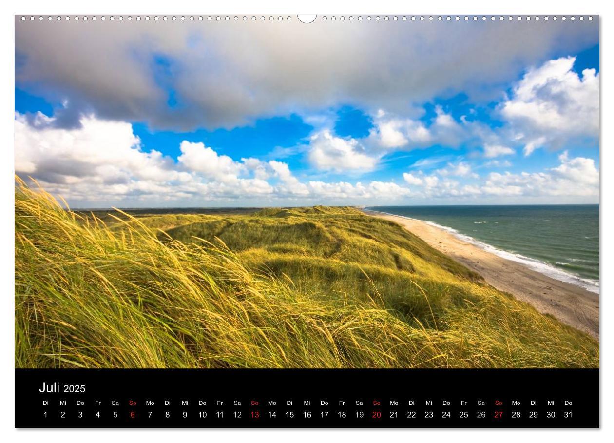 Bild: 9783435767946 | Dänemarks Nordseeküste (Wandkalender 2025 DIN A2 quer), CALVENDO...