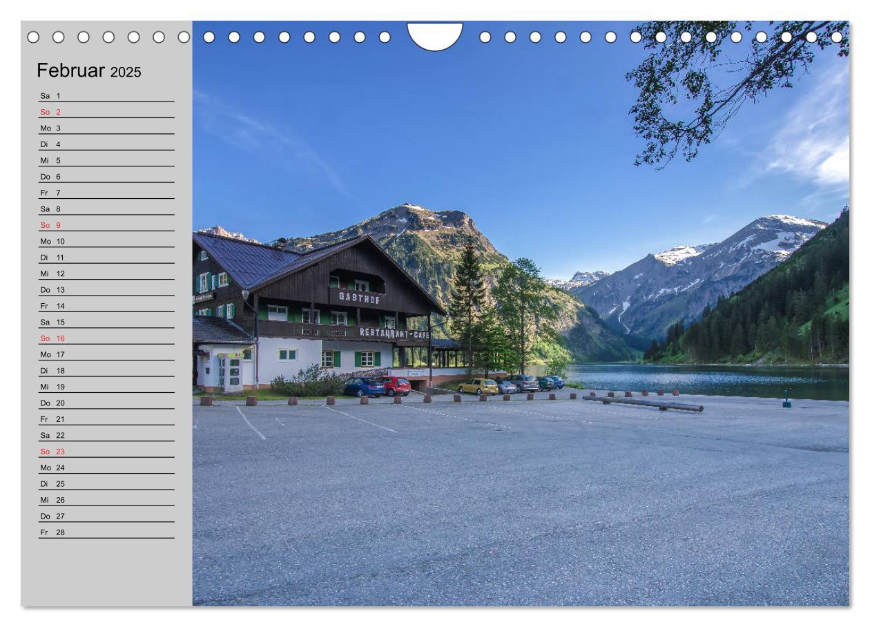 Bild: 9783435216680 | Tannheimer Tal (Wandkalender 2025 DIN A4 quer), CALVENDO...