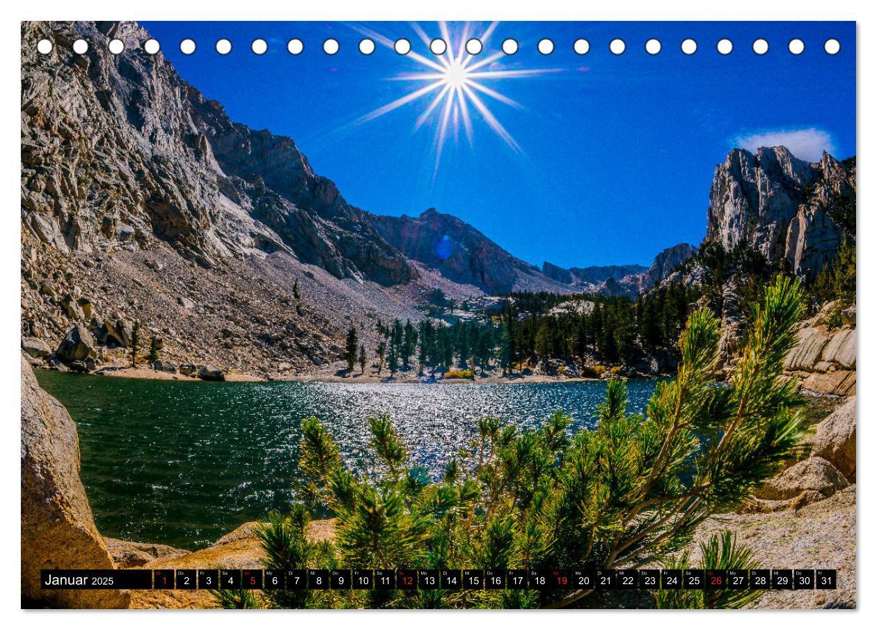 Bild: 9783435271320 | Entlang der Sierra Nevada (Tischkalender 2025 DIN A5 quer),...