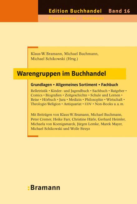 Cover: 9783934054240 | Warengruppen im Buchhandel | Klaus-W. Bramann (u. a.) | Buch | 379 S.