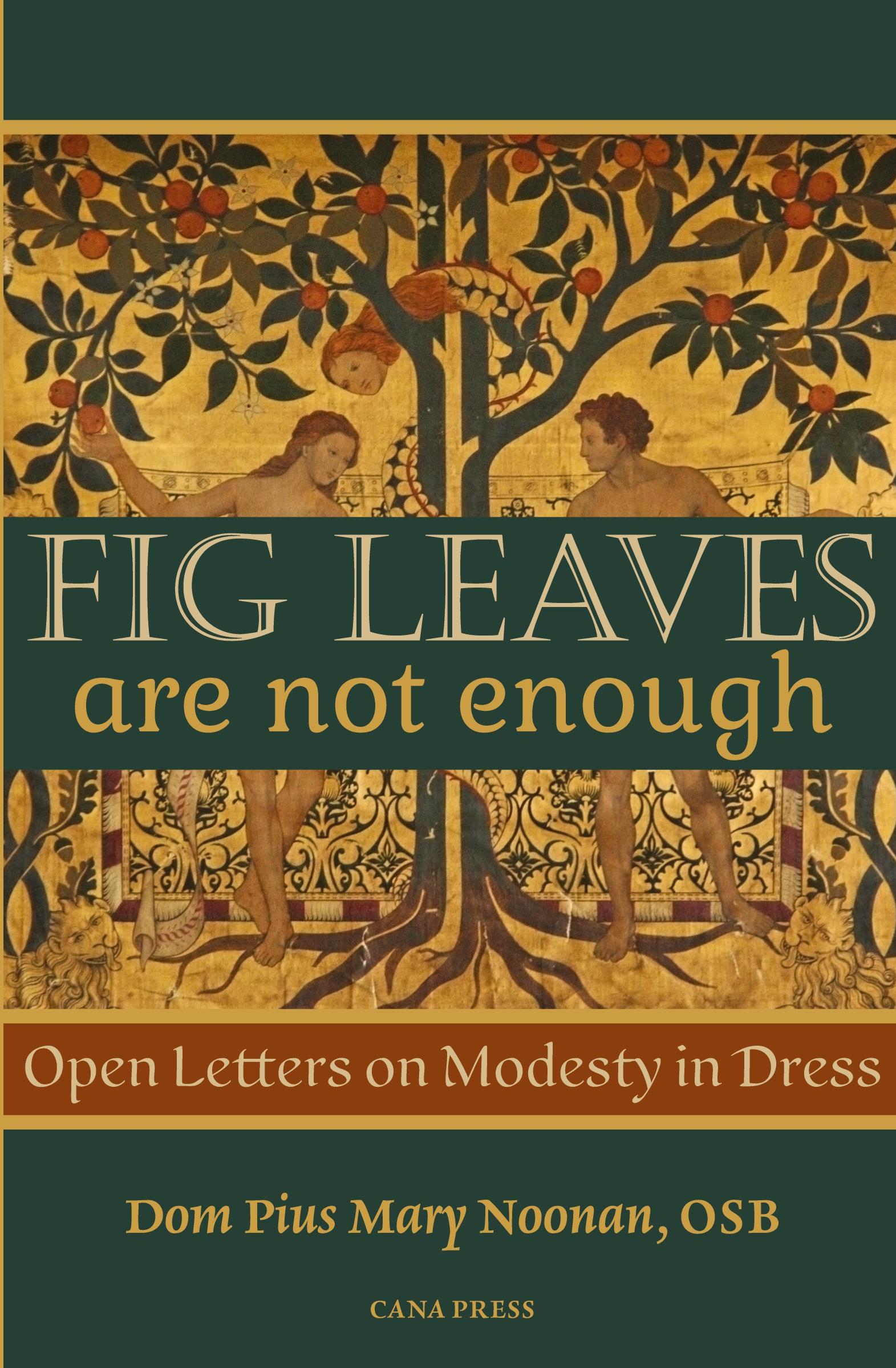 Cover: 9780975658895 | Fig Leaves Are Not Enough | Open Letters on Modesty in Dress | Noonan